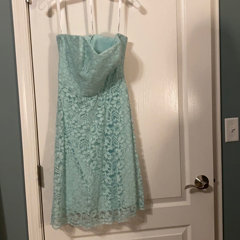 Mint Davids Bridal dress